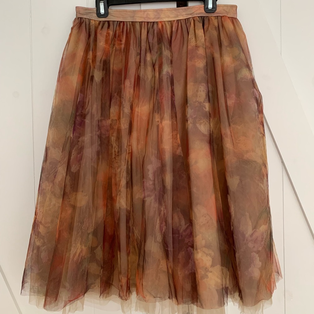 Anthropologie toole skirt